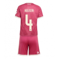 Camiseta Real Madrid Dean Huijsen #4 Tercera Equipación Replica 2026-27 para niños mangas cortas (+ Pantalones cortos)